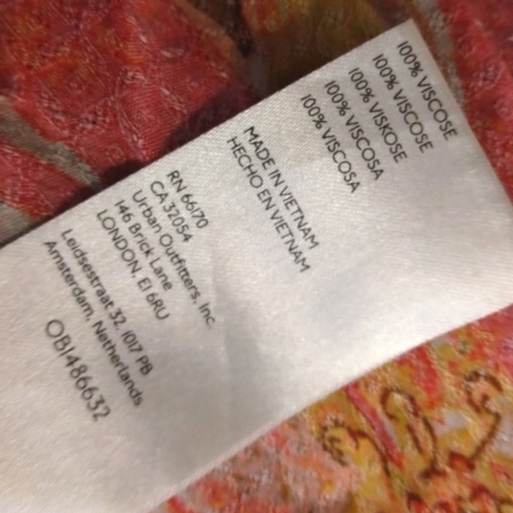 NWOT FREE PEOPLE HOT TROPICS TANK IN MANGO CONVO - Picture 3 of 4